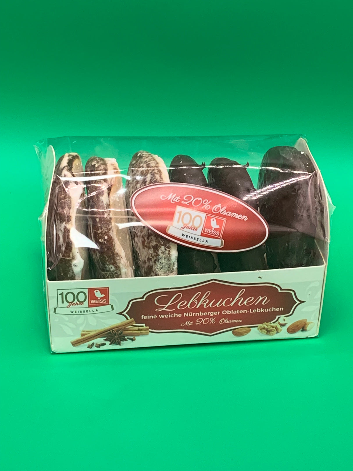 Weissella Oblaten Lebkuchen Mixed (2 Fach)