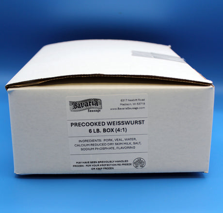 Weisswurst Bockwurst (Munich) 6lb box