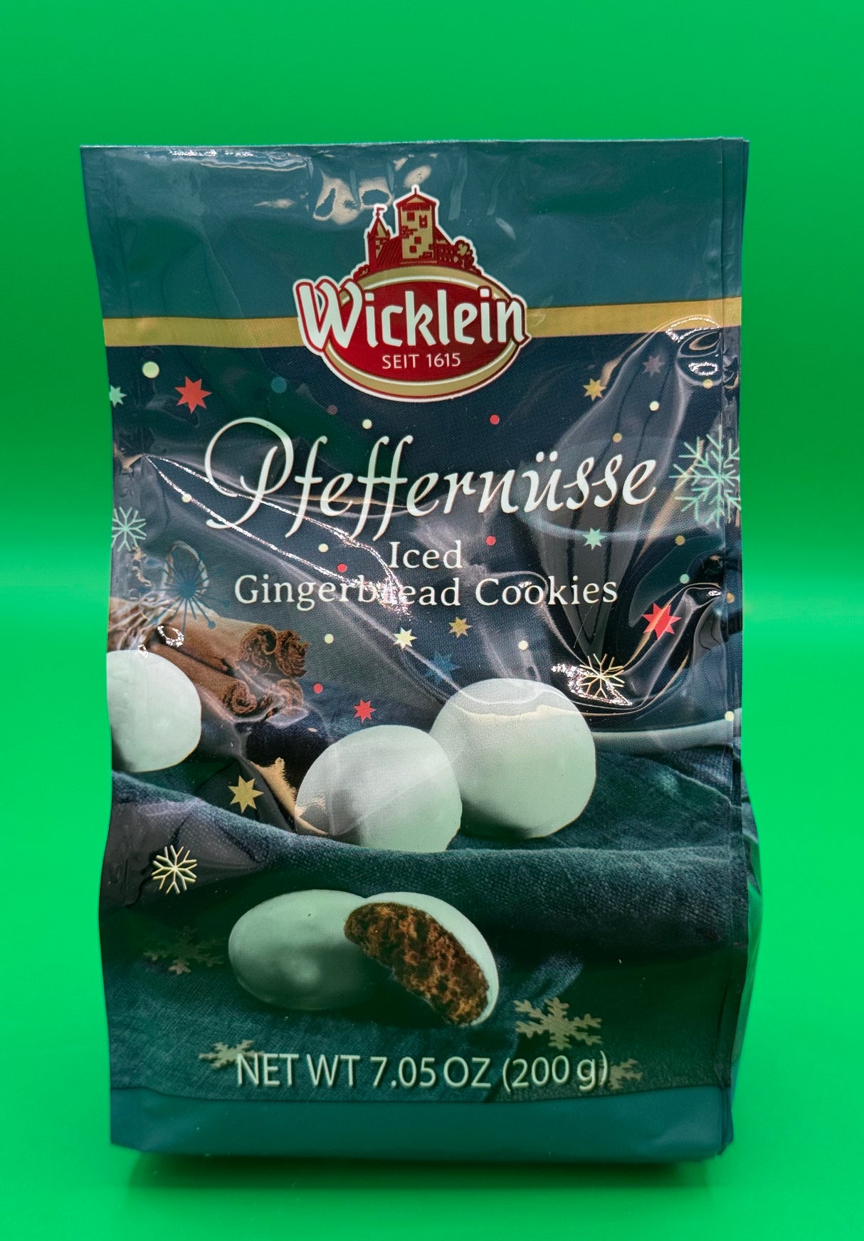 Wicklein Iced Pfeffernusse Cookie Bag 7.05oz