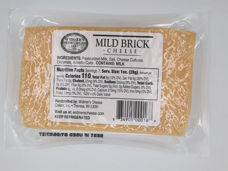 Widmer's Mild Brick Cheese (7oz)