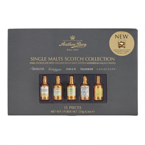 Anthon Berg Single Malts Scotch Collection 10 PC