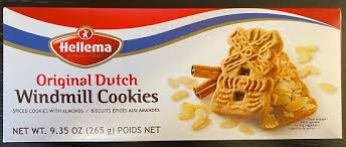 Hellema Speculaas Dutch Windmill Cookies