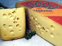 Imported Norwegian Jarlsberg Cheese 16 oz.