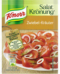 Knorr Salat Kronung Zwiebel Krauter (Onion) - 5 Pack